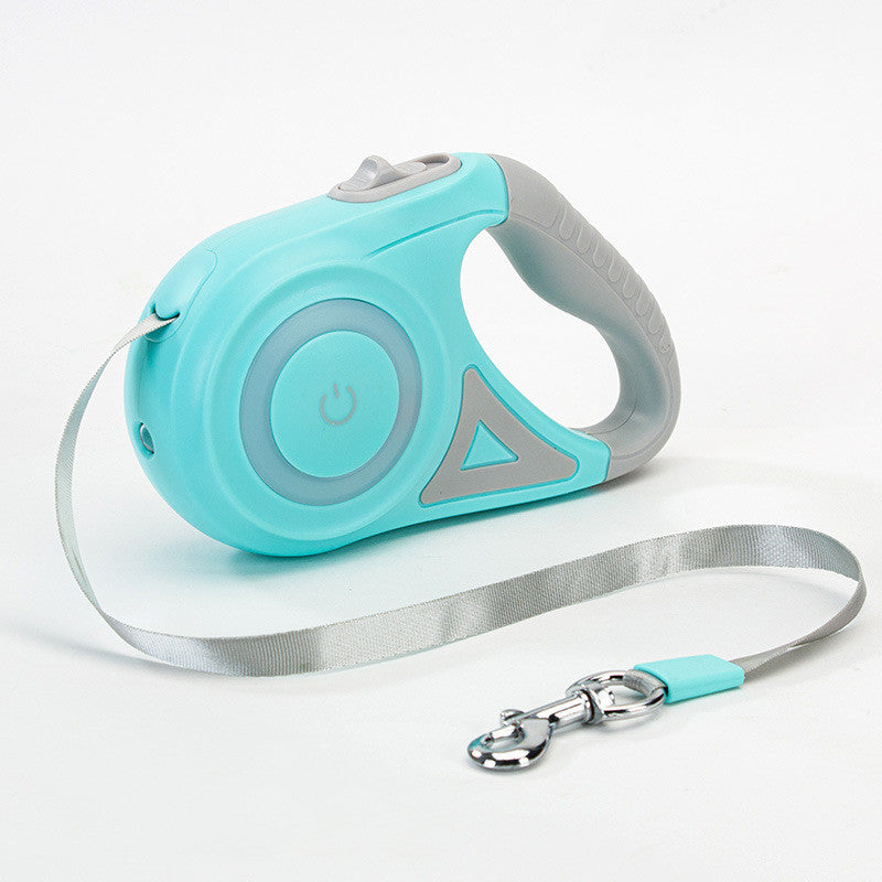 LED retractable dog leash with built-in spotlight – product view 18