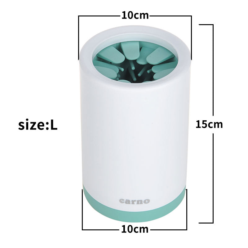Cat and dog paw cleaning cup for everyday outdoor cleanup