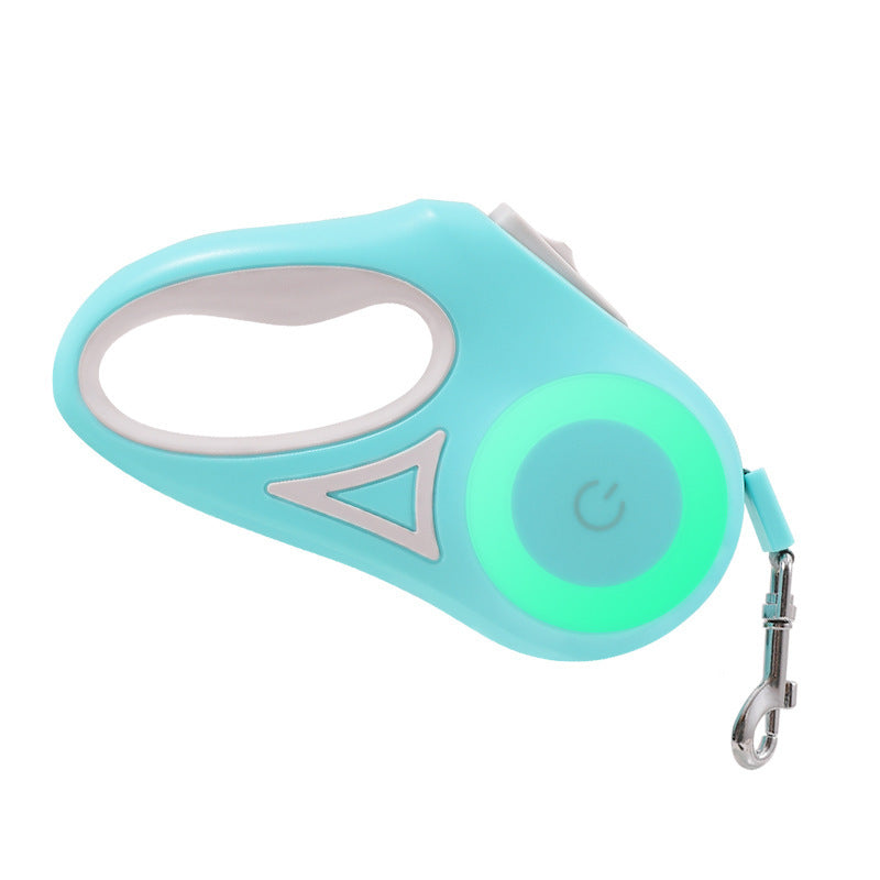 LED retractable dog leash with built-in spotlight – product view 14